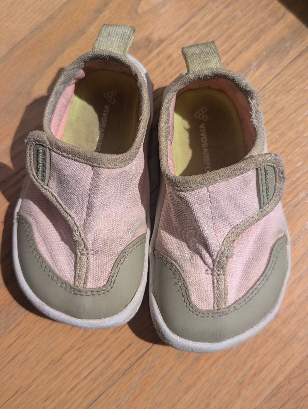 Vivo barefoot Shoes Gaia Peach Melba Preschool 5T